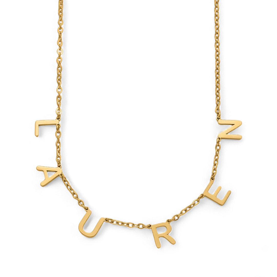 Benutzerdefinierte Buchstaben Namenskette