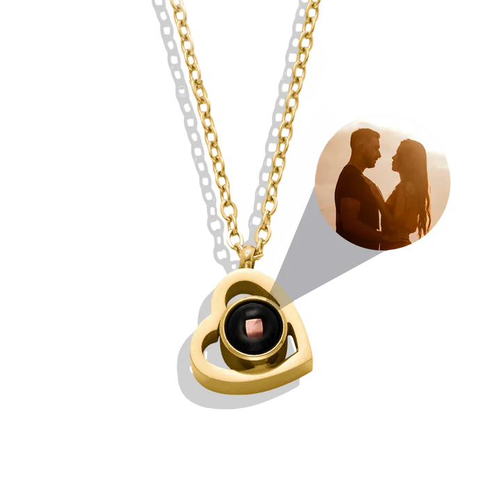 Herz-Foto-Halskette