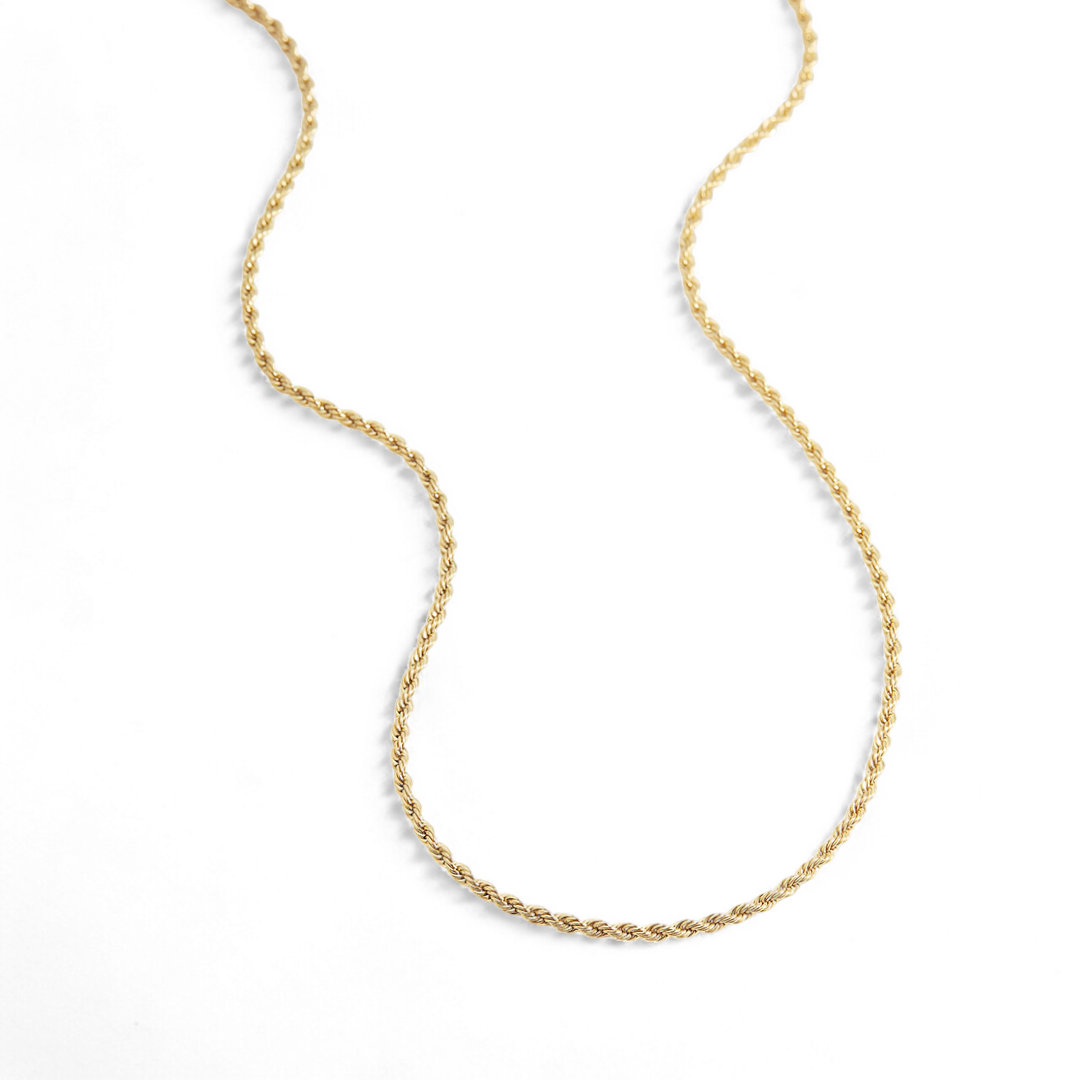 Seil-Ketten-Halskette