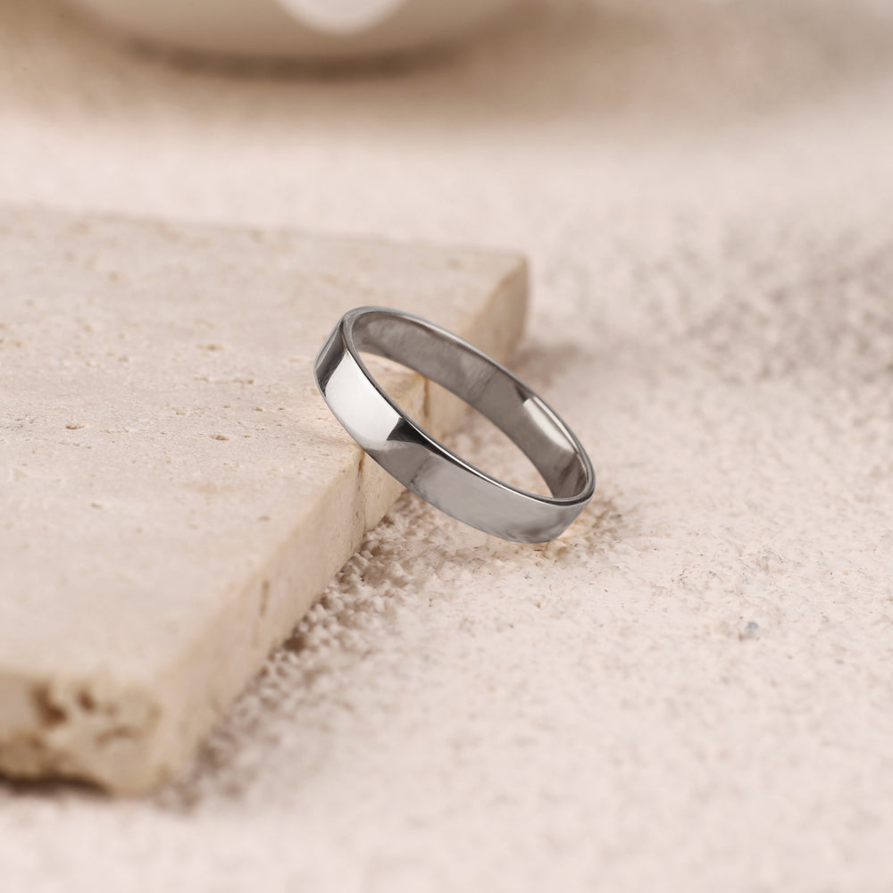 The Timeless Band Ring - 925 Sterling Silver / 7
