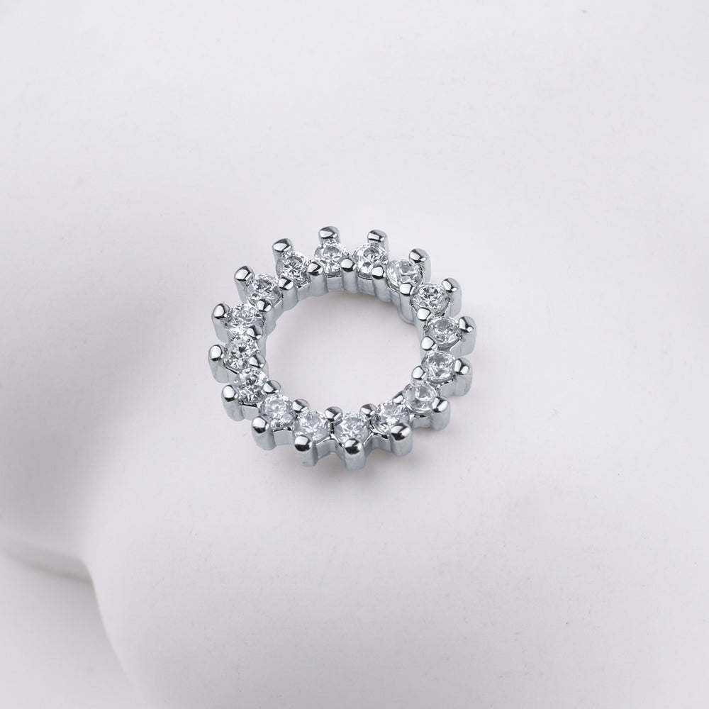 Sunburst Earrings - Silver