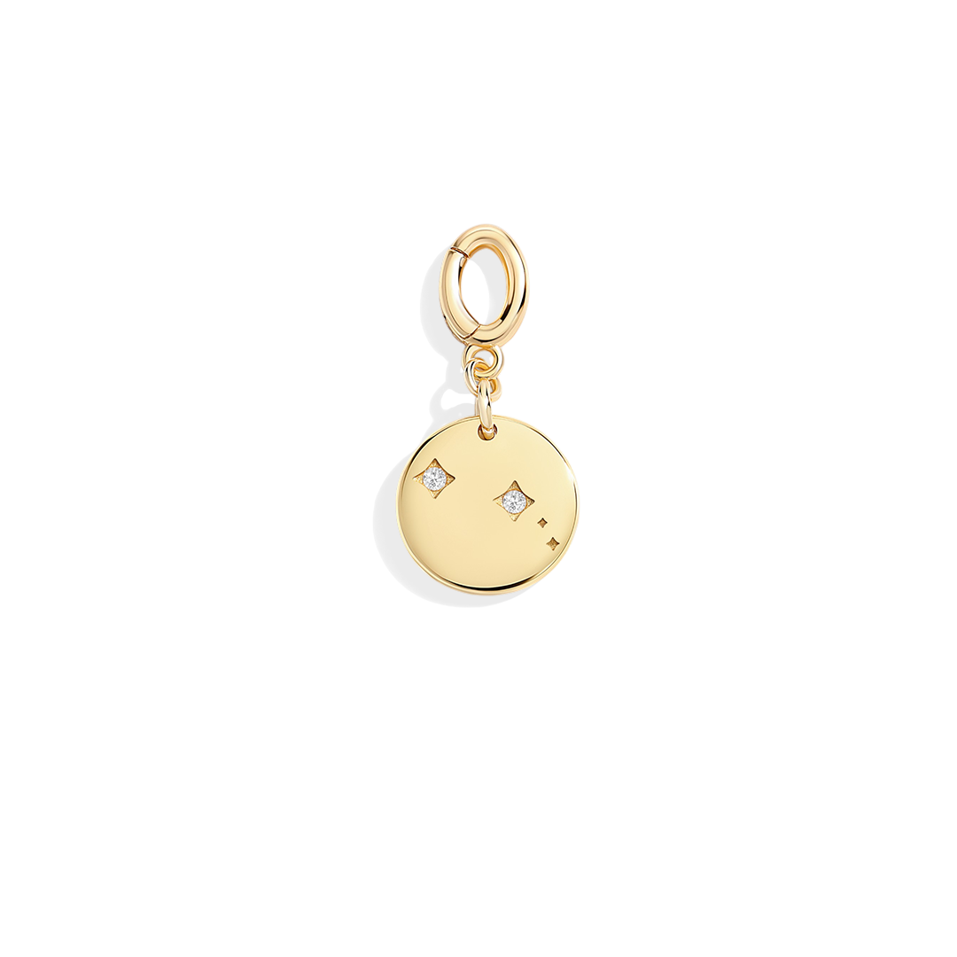 Zodiac Constellation Charm