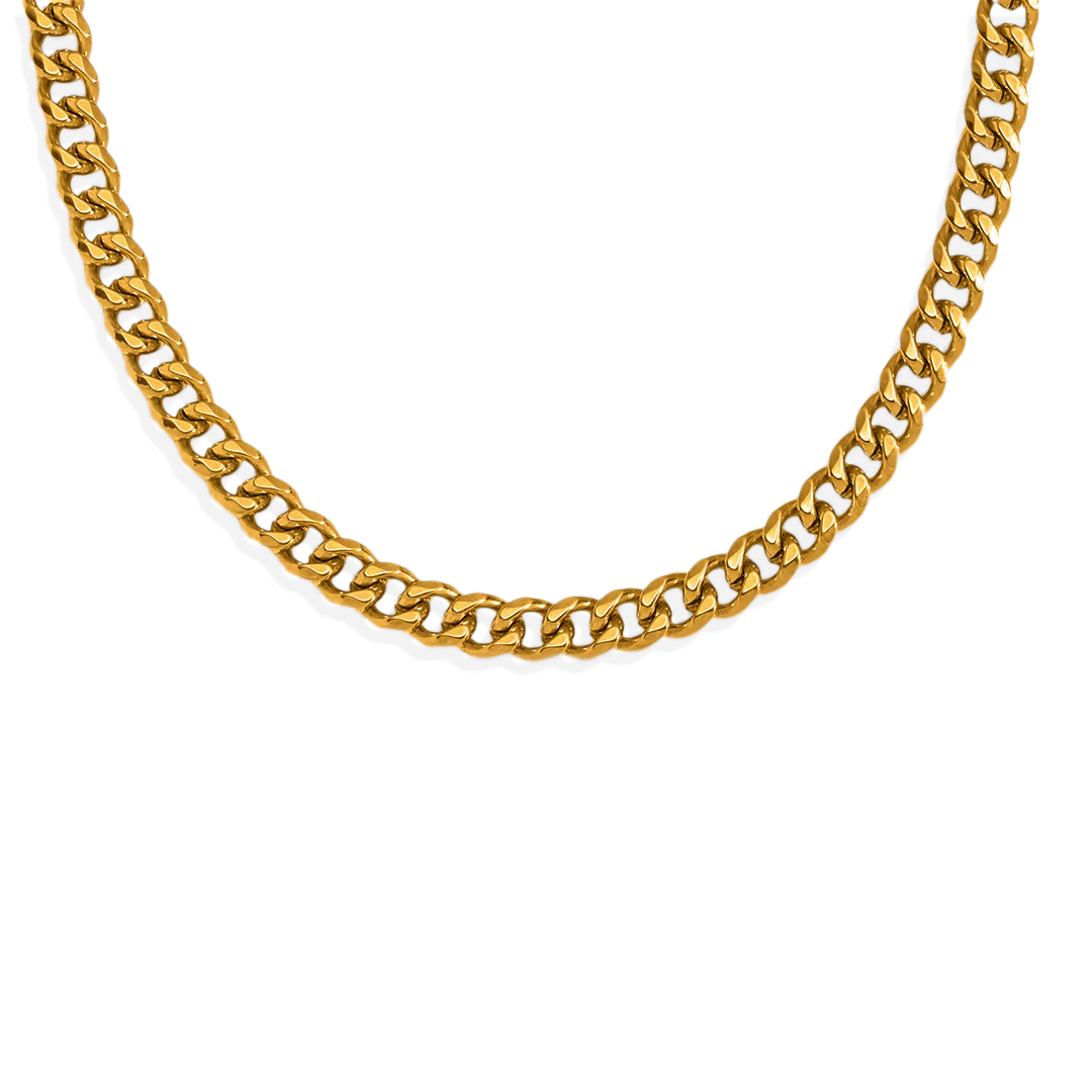 8mm Cuban Chain Necklace