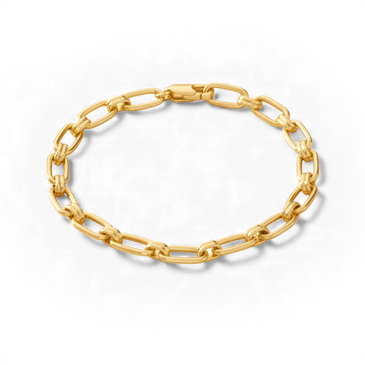 Chunky Paperclip Chain Bracelet