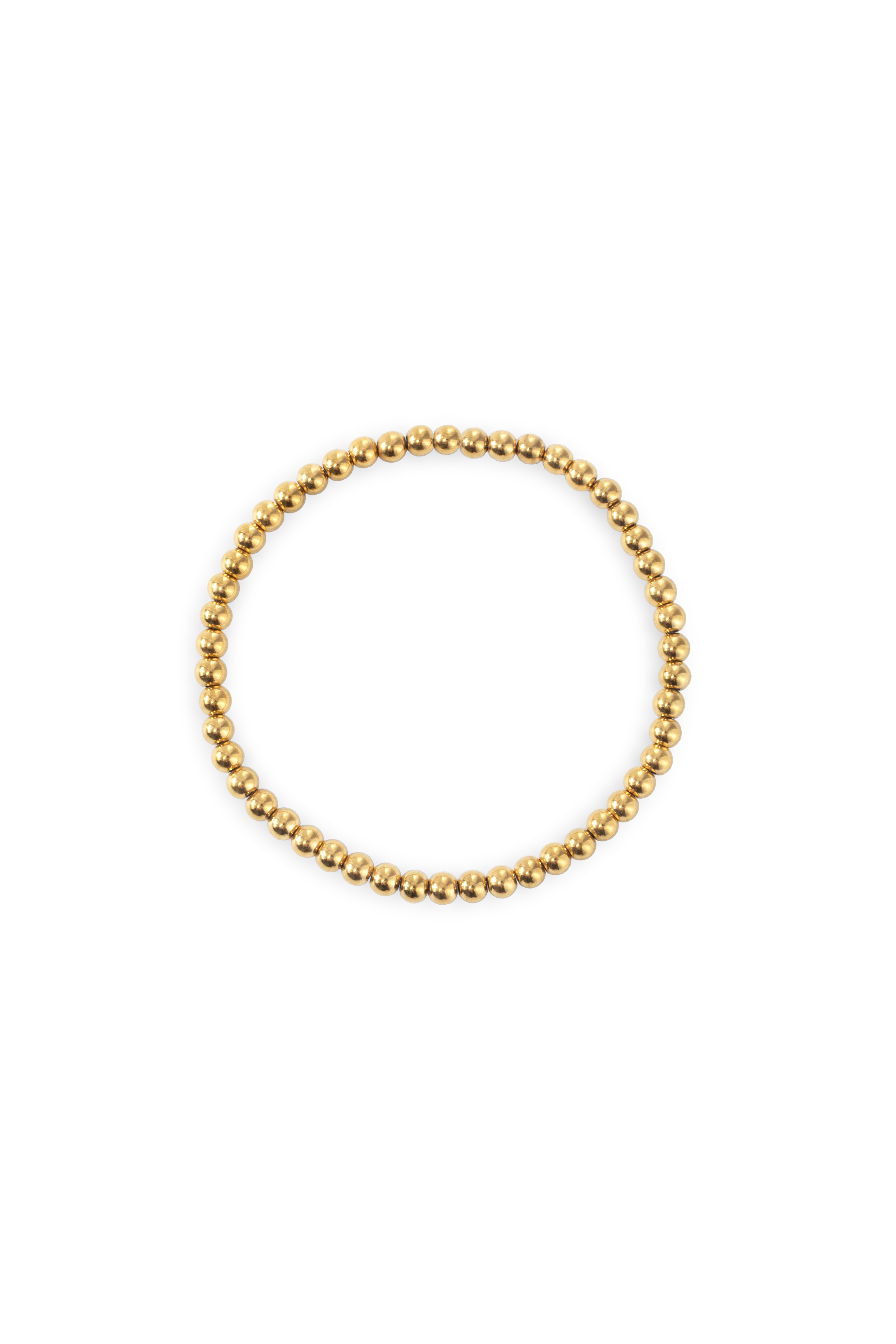 Dainty Gold Beaded Bracelet