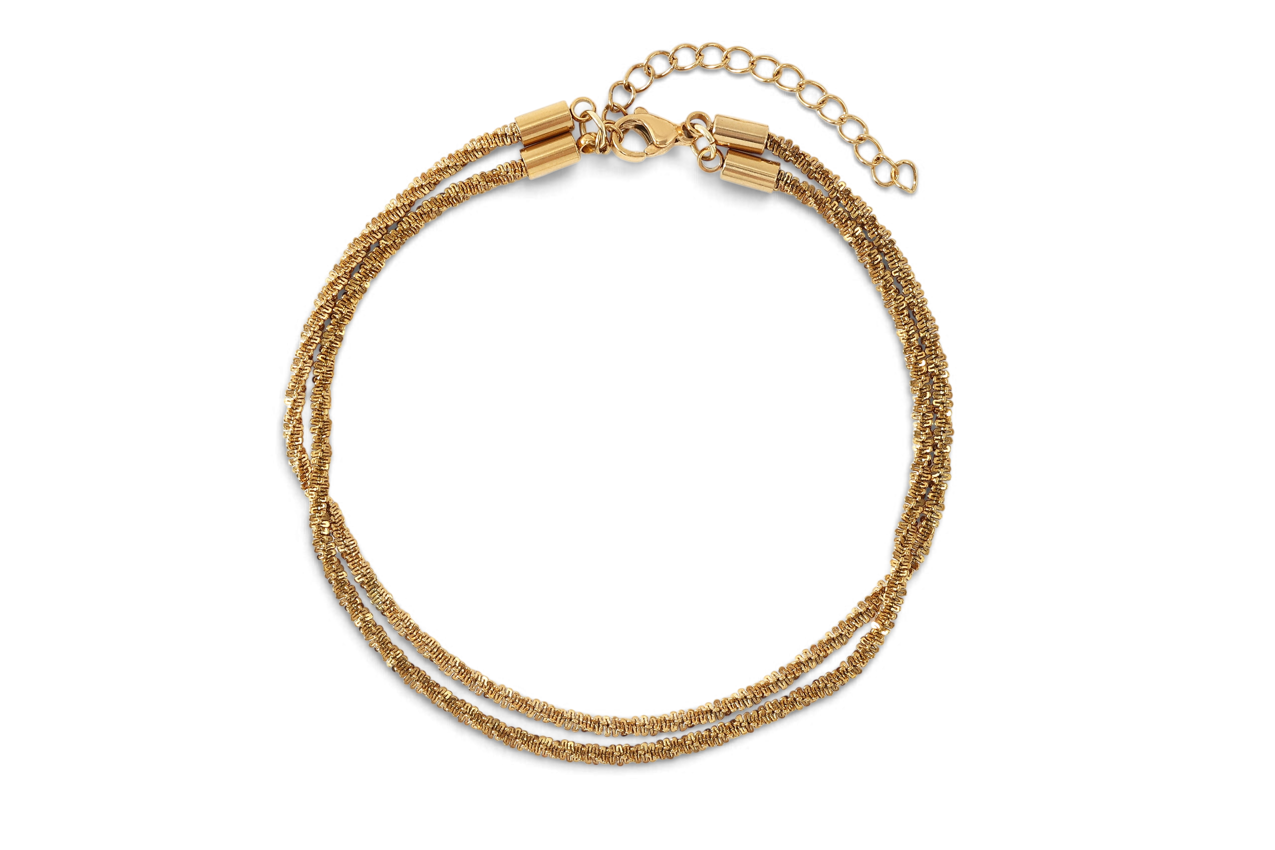 Dainty Layered Anklet