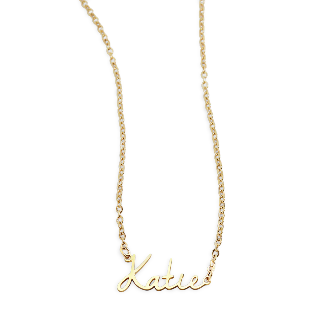 Fairy Name Necklace – Close Fit