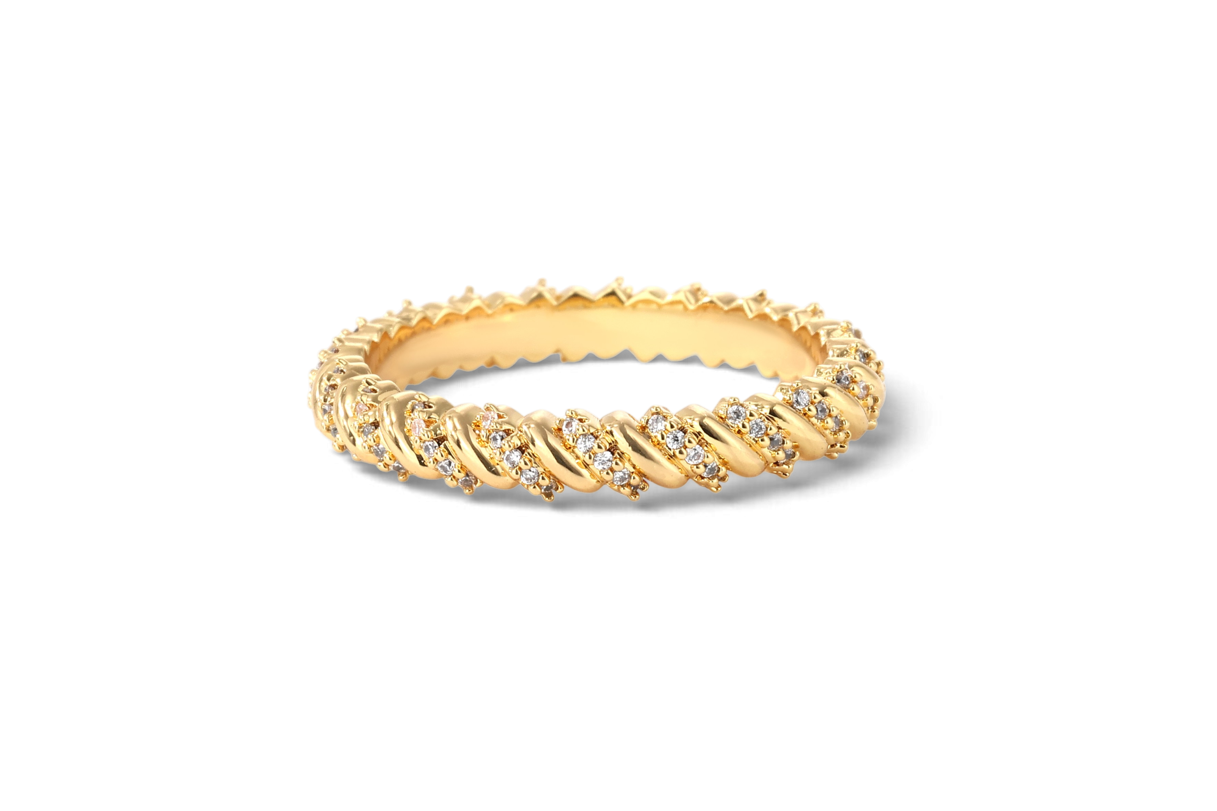 Golden Helix Ring