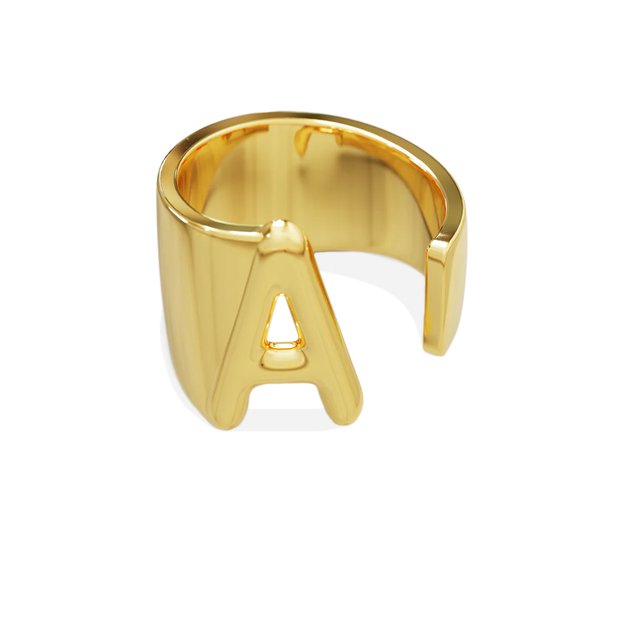 Ring mit anfänglichem Monogramm