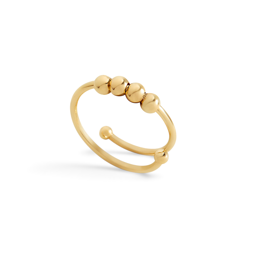 Perlen-Fidget-Ring