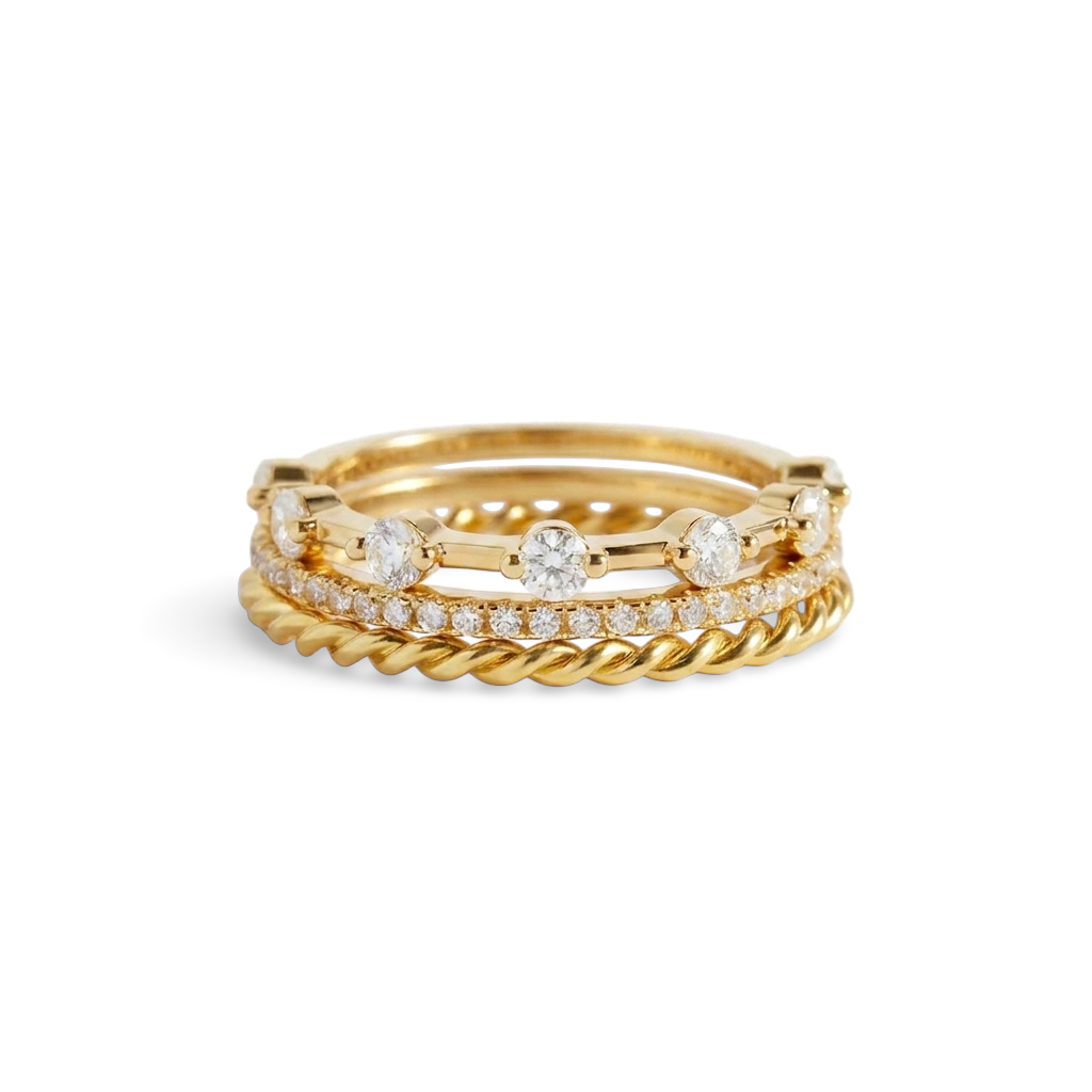 Modern Ring Stack
