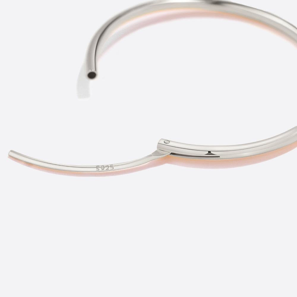 Endlose Creolen - Sterling Silver / 30MM