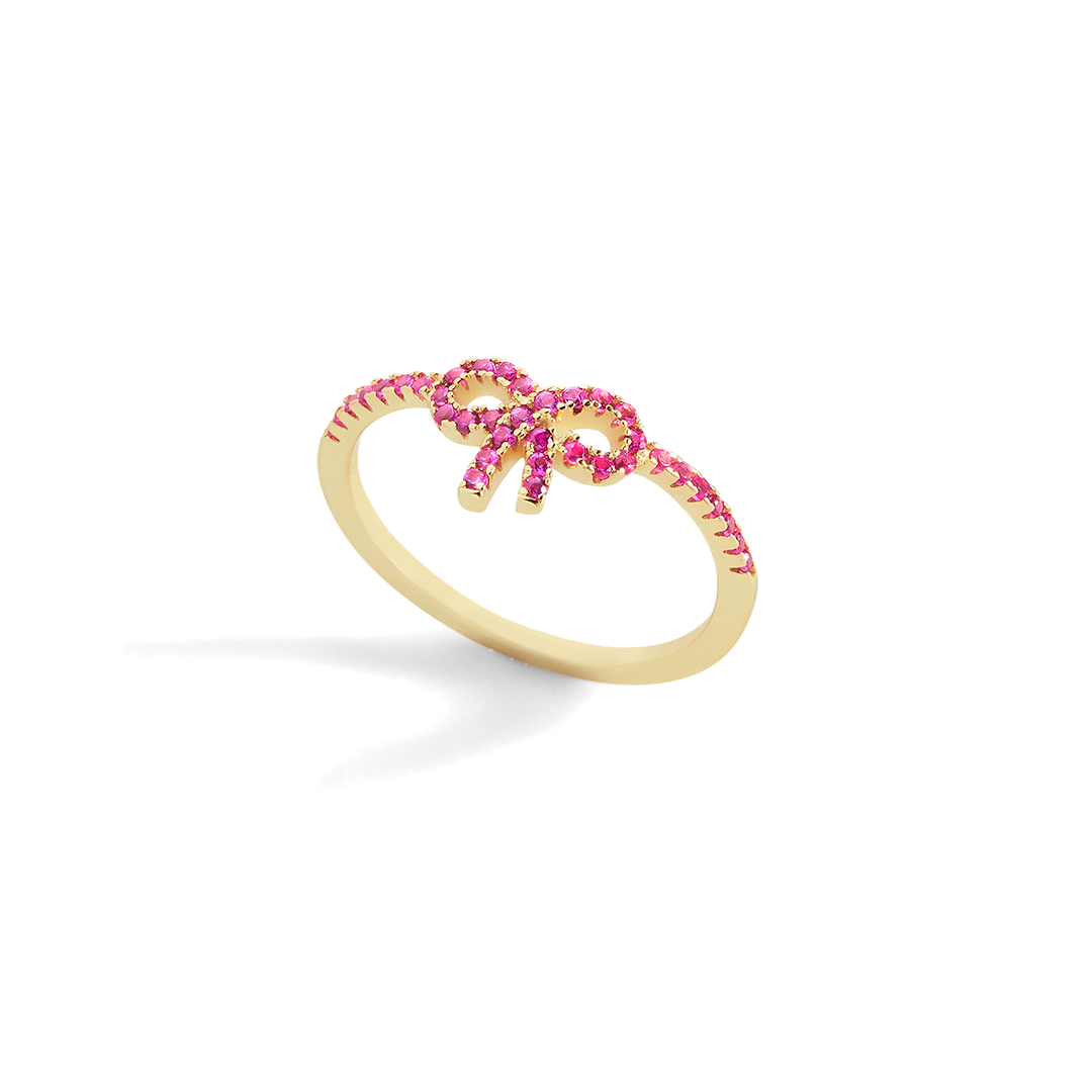 Pavé Bow Ring