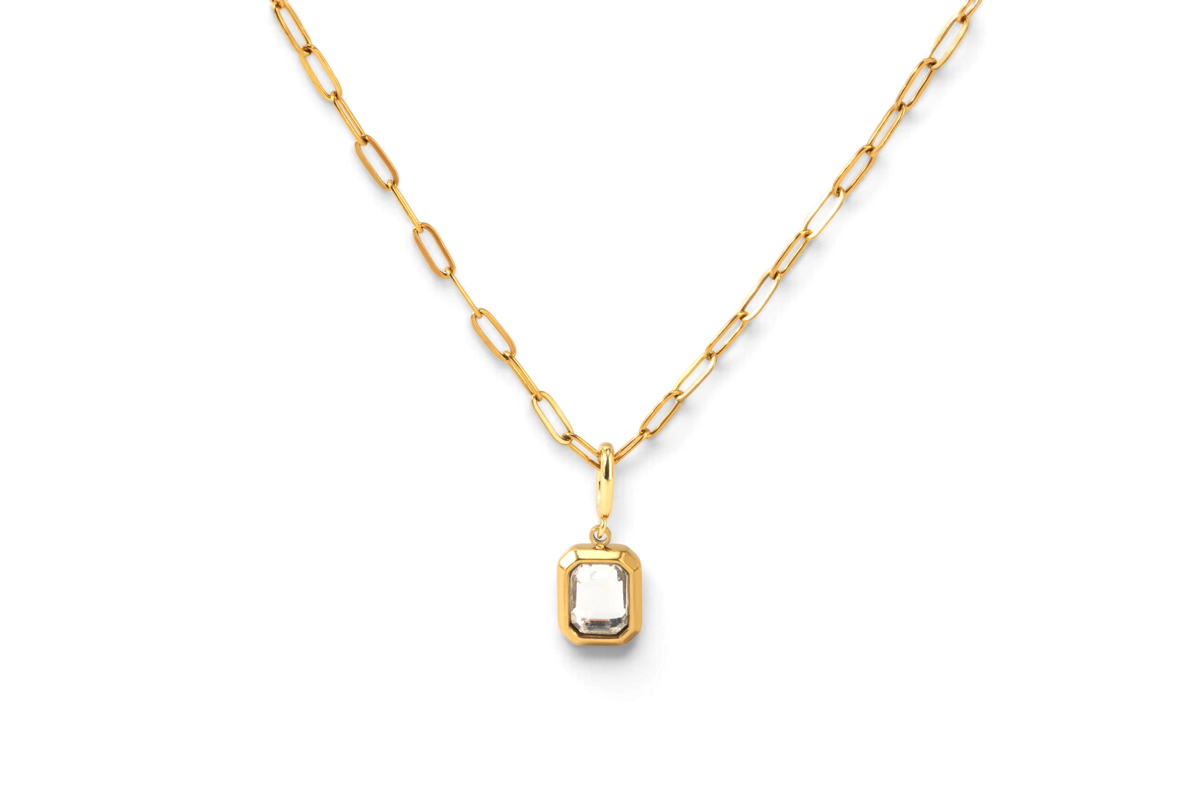 Sophia Baguette Necklace