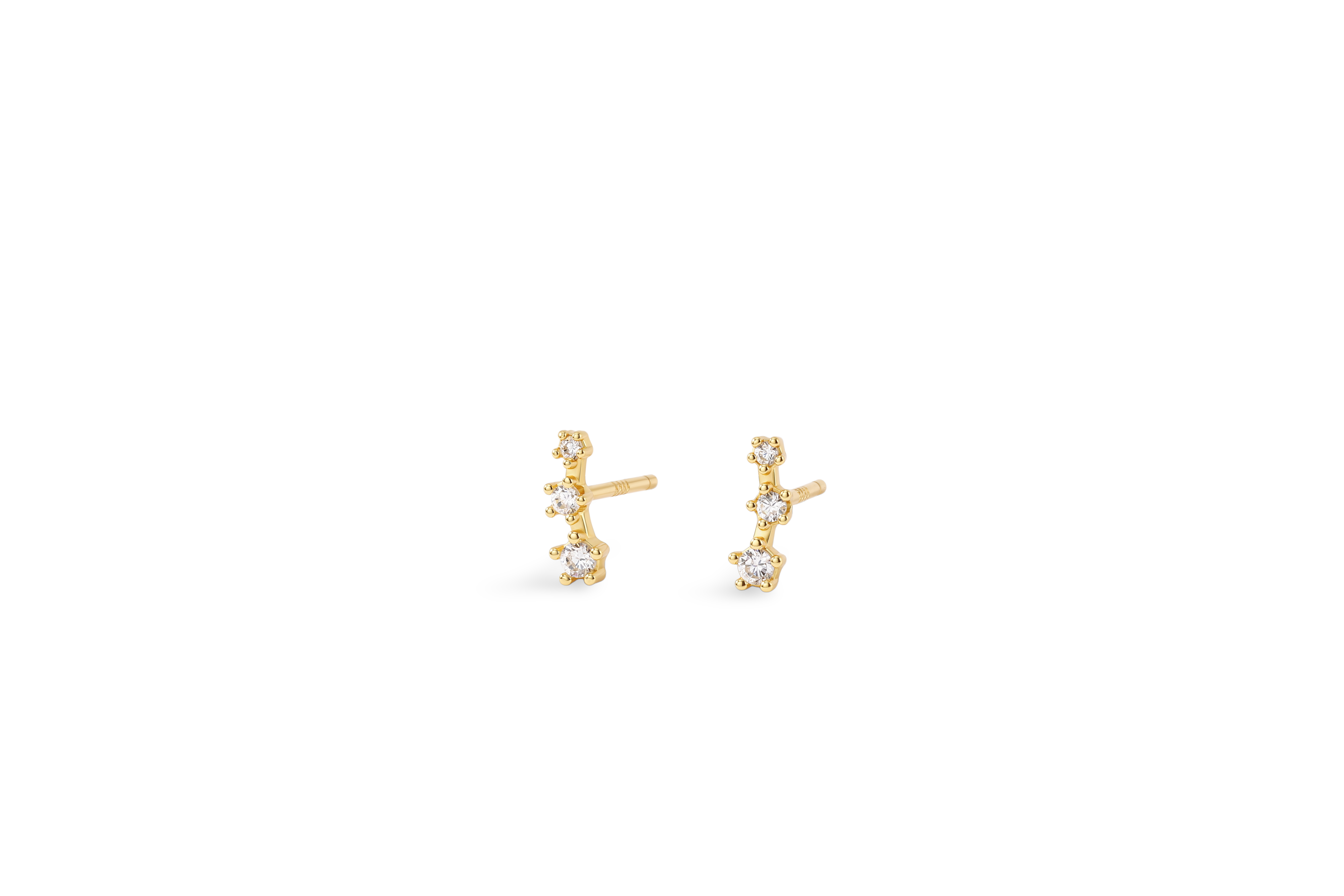 Sparkling Mini Climber Studs