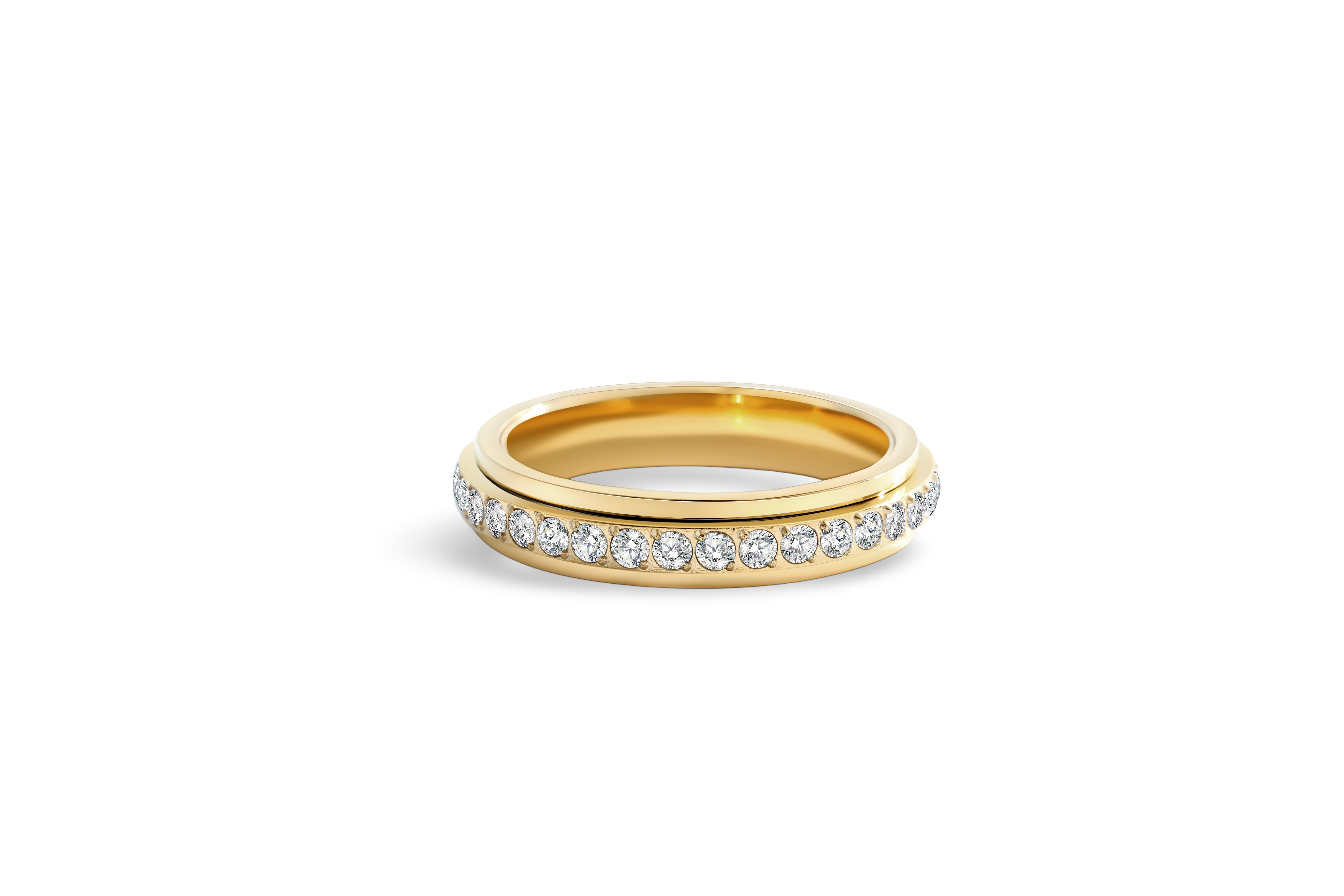 Spinning Fidget Eternity Ring