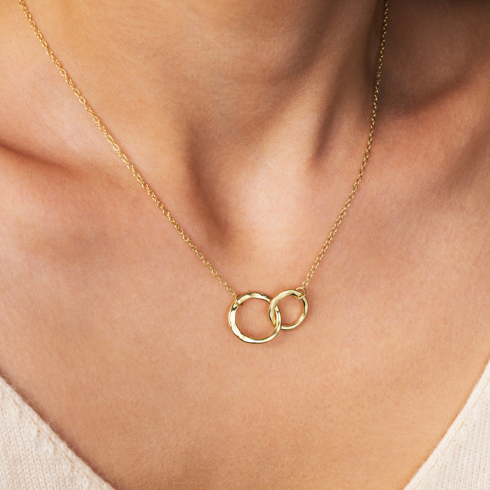 Unity Links Necklace - Gold