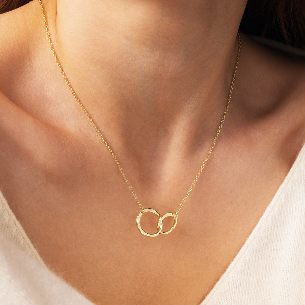 Unity Links Necklace - Gold