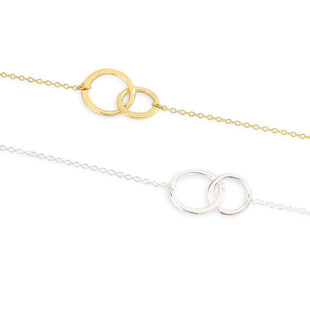 Unity Links Necklace - Gold