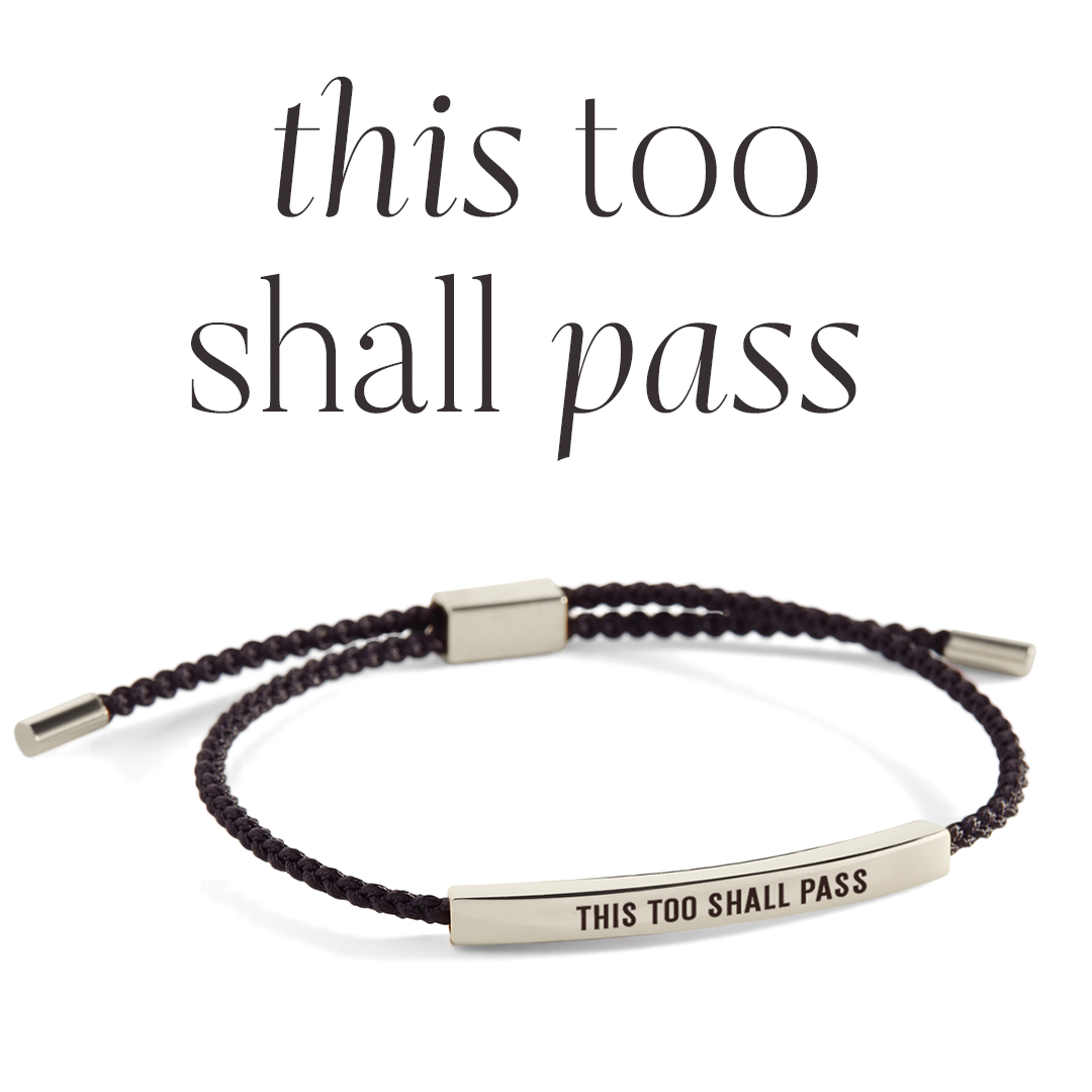 This Too Shall Pass Inspire Bracelet