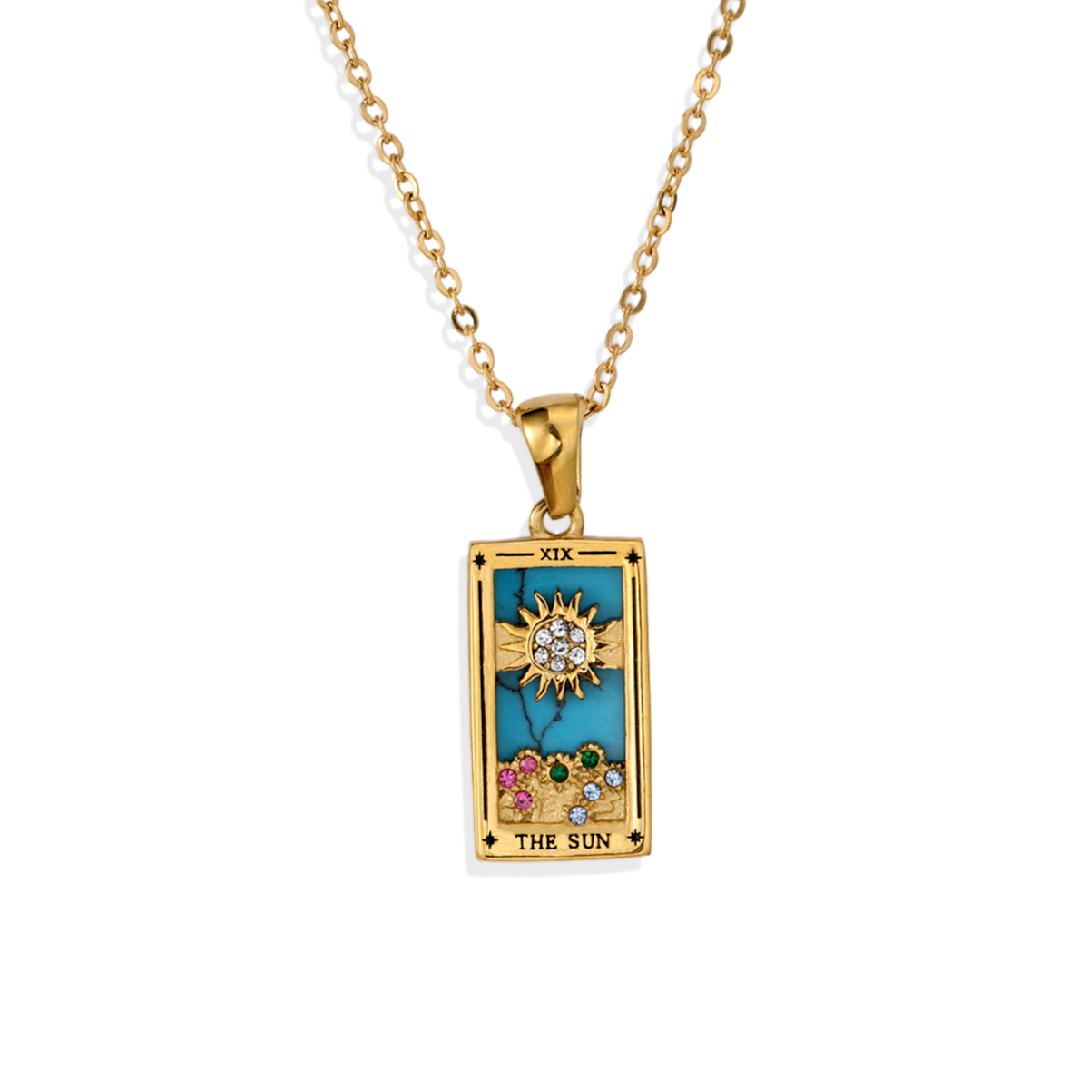 Tarot Card Necklace