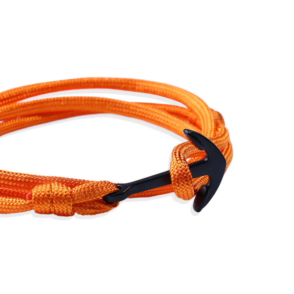 Infinity Cord Bracelet - Black