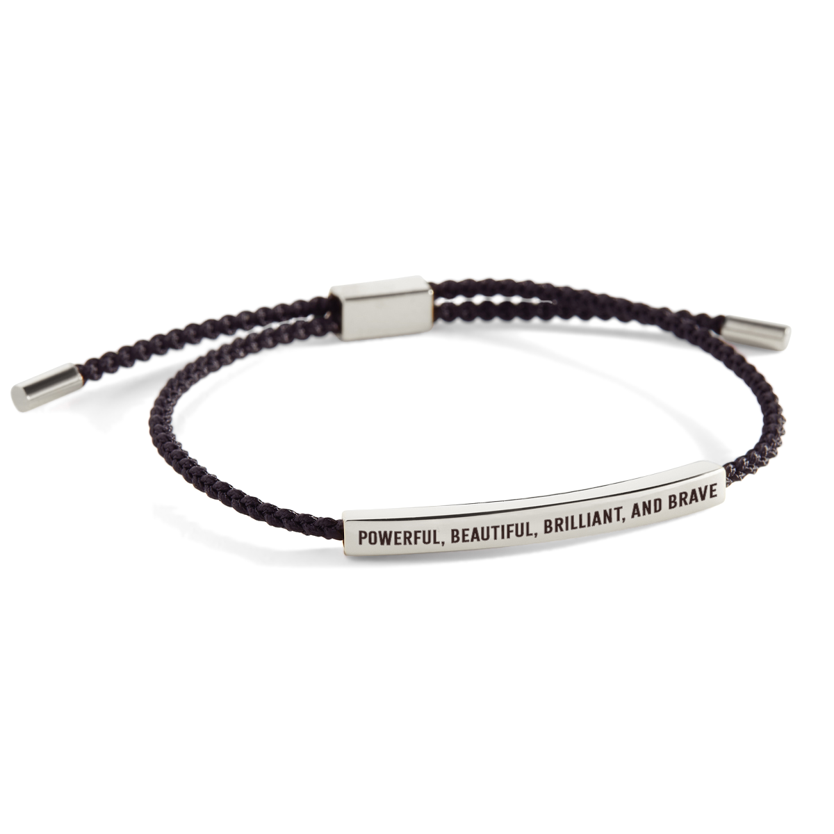 Powerful, Beautiful, Brilliant, and Brave Inspire Bracelet