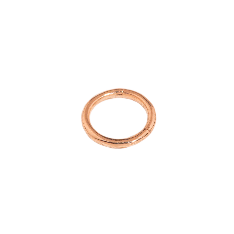 Classic Cartilage Hoop Earrings | 16g - 18k Rose Gold Plated / 6mm